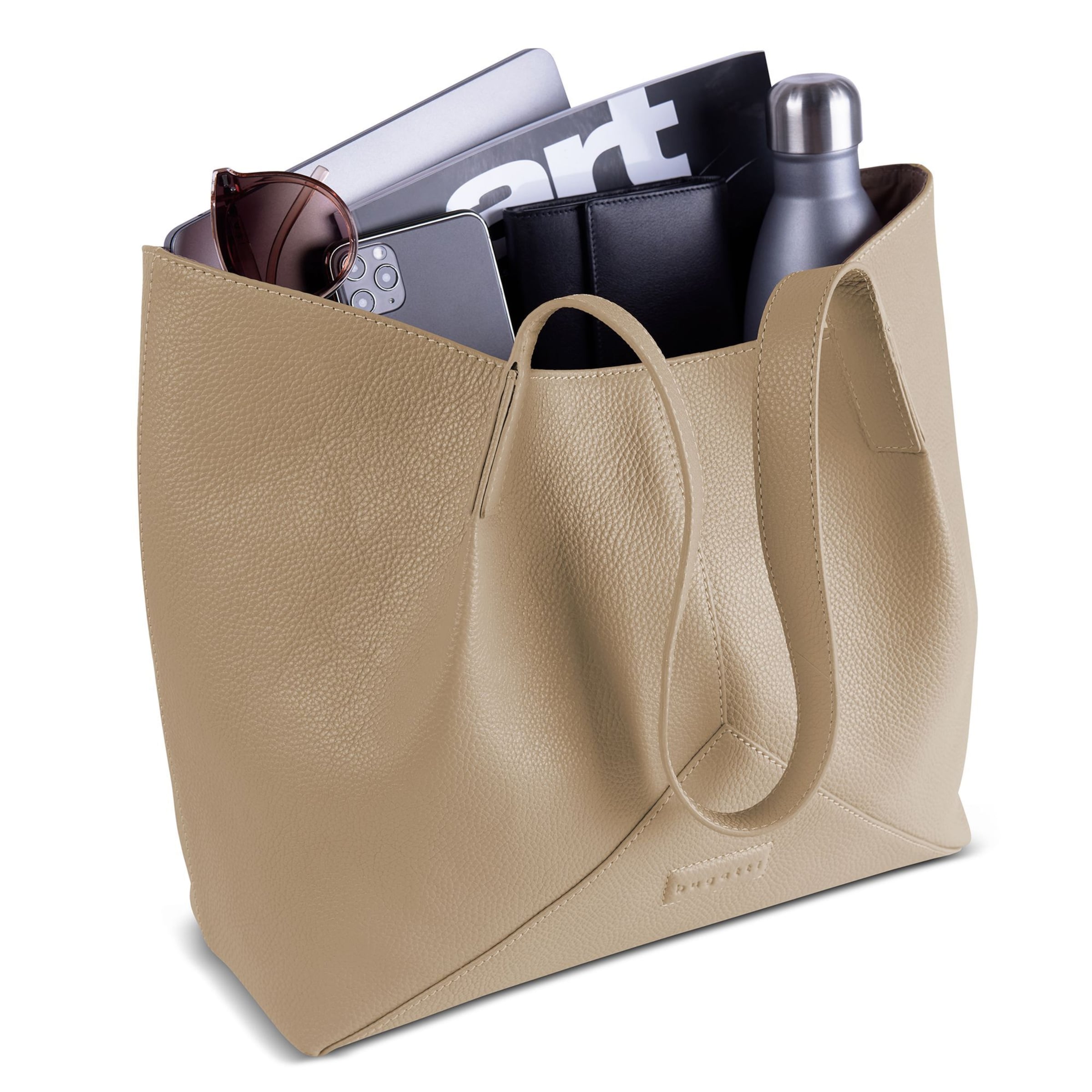 Borsa a spalla 'Elsa' di bugatti in beige