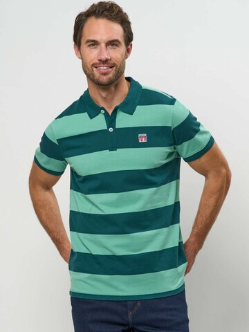 VINSON Regular Fit Skjorte ' Samir ' i grøn: forside