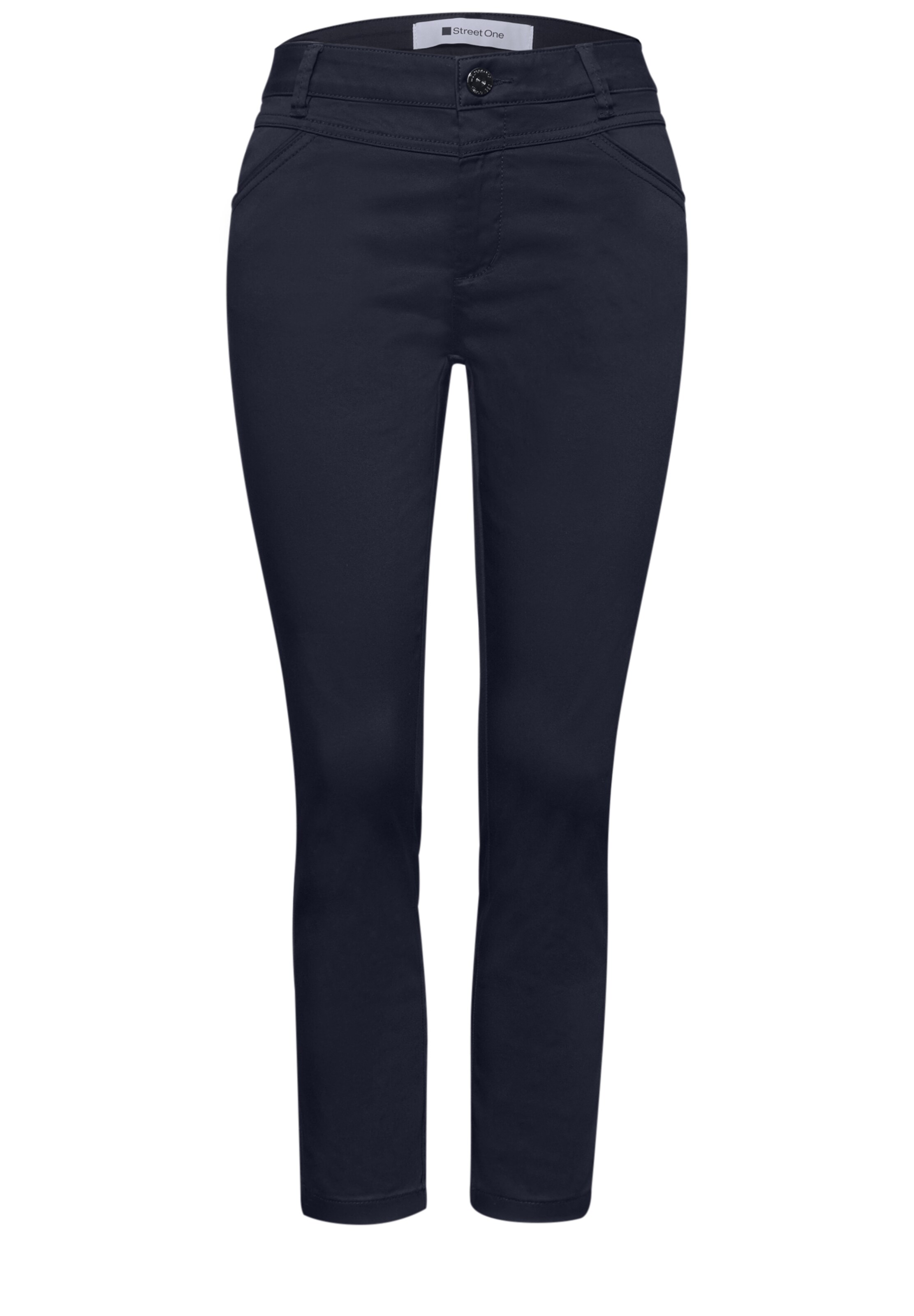STREET ONE Regular Pants in Blue: front