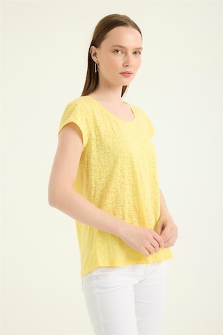 HOME STORE T-Shirt in Gelb