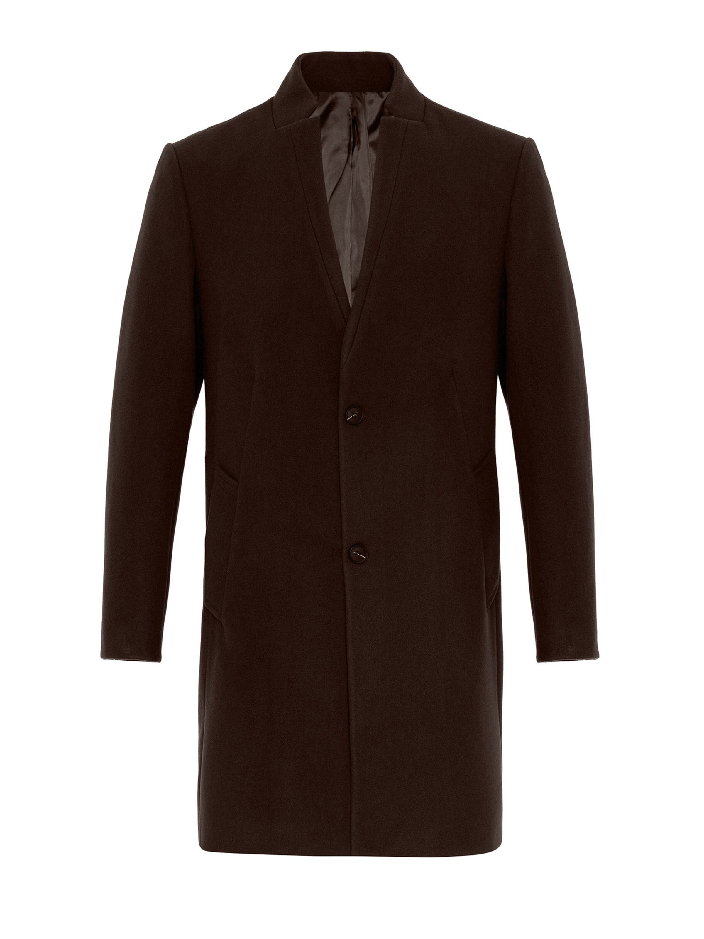 Antioch Kevad-sügismantel, värv pruun: eest vaates