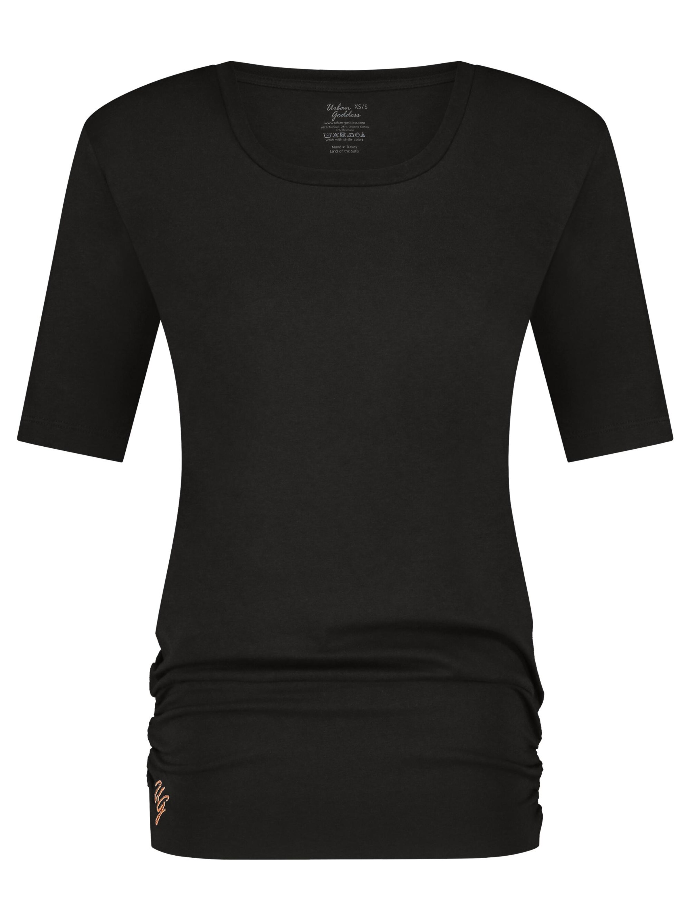 Urban Goddess Yoga & Activewear Sports Top 'Kami' in Black: front