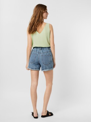 VERO MODA Regular Shorts in Blau