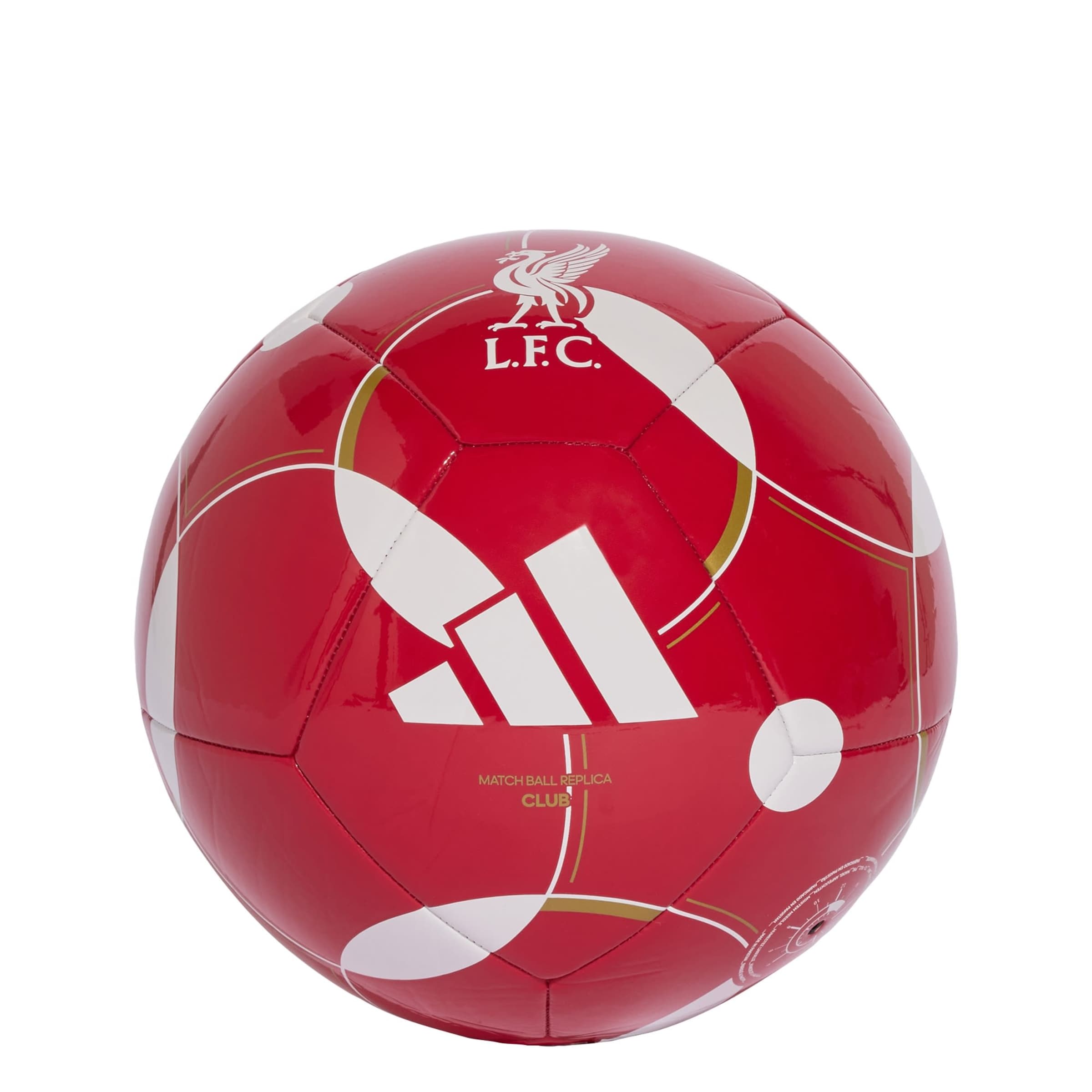 ADIDAS PERFORMANCE - Bola 'FC Liverpool' em vermelho: frente