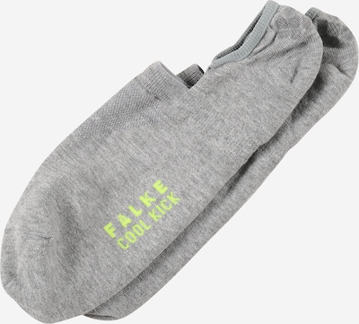 FALKE Chaussure basse 'Cool Kick' en gris clair / vert fluo, Vue avec produit