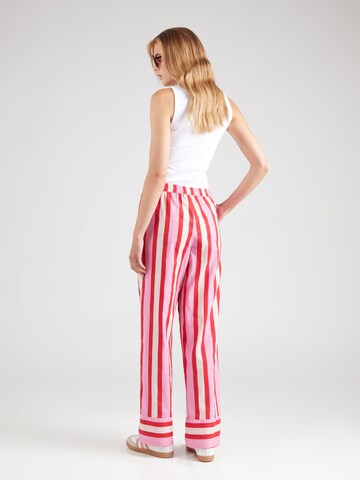 PIECES Wide leg Παντελόνι 'PCAmina' σε ροζ