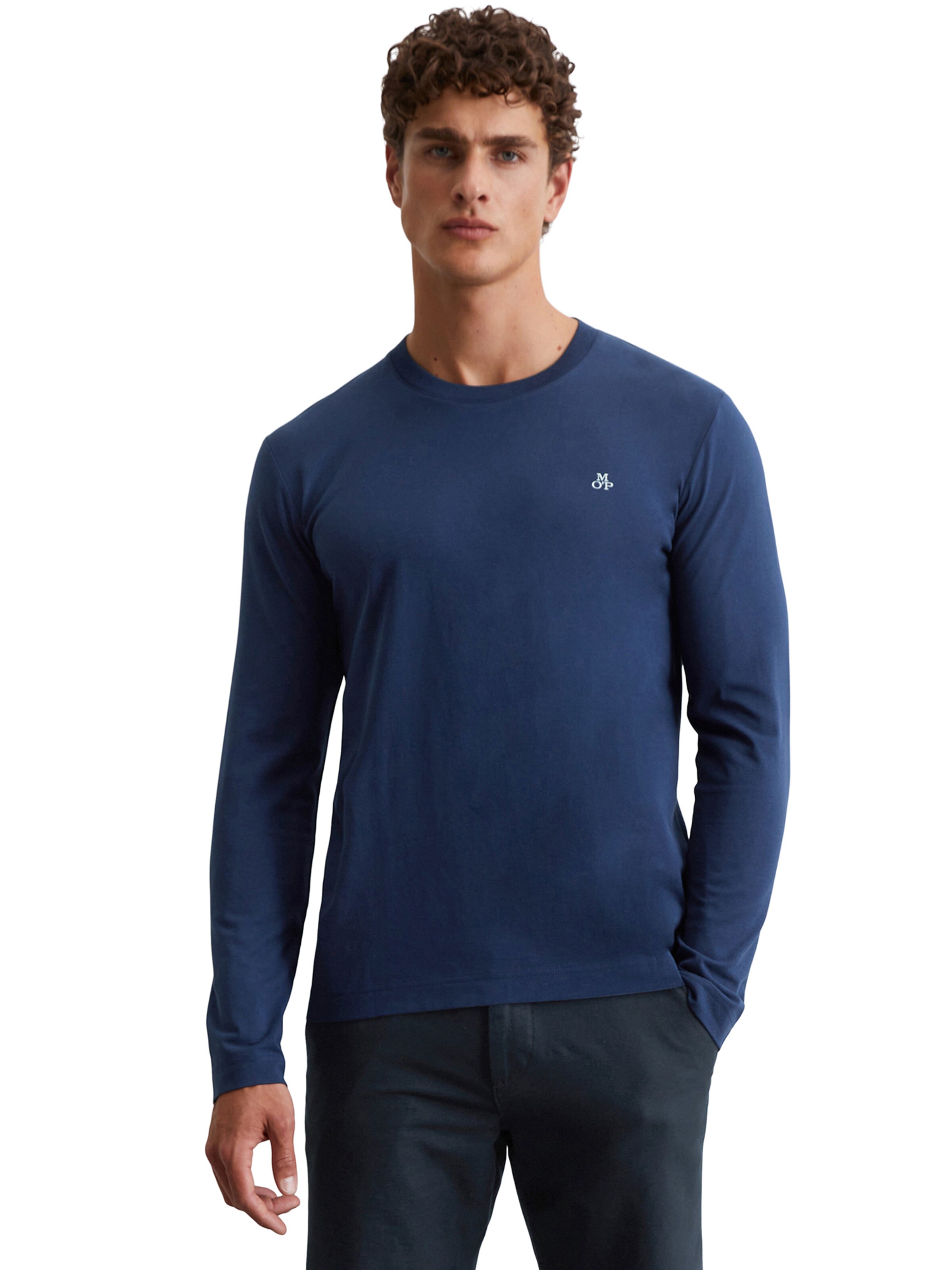 Marc O'Polo - Camiseta en azul: frente