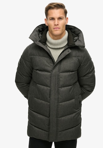 Veste de sport 'City Chevron' Superdry & Co en gris : devant