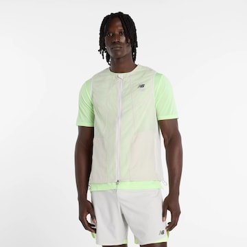 new balance Sports vest in White: front