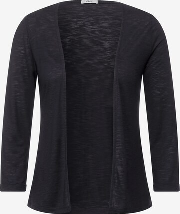 CECIL Knit Cardigan in Black: front