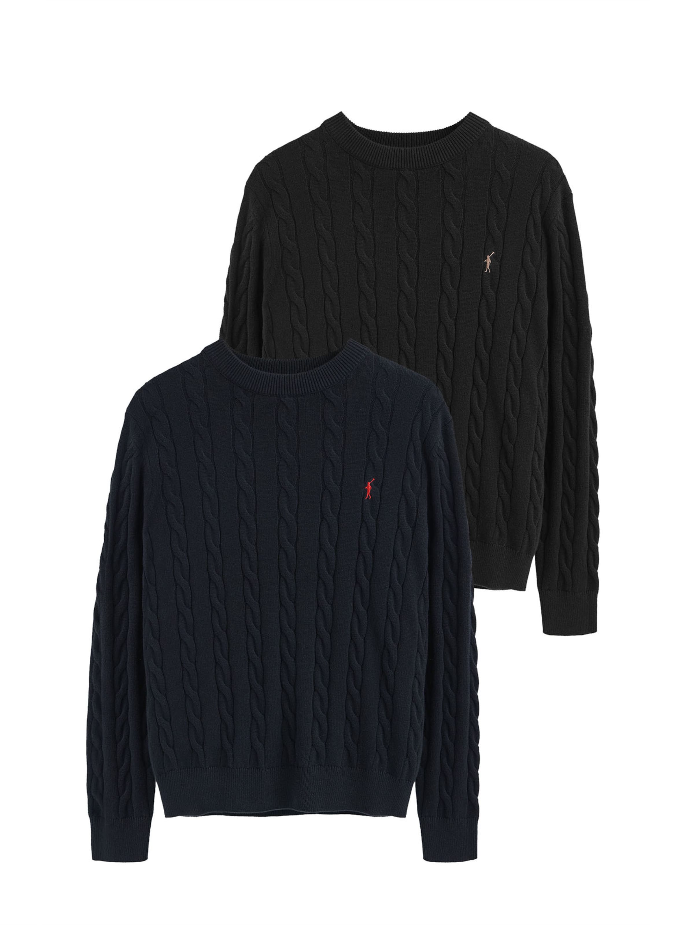Polo Club Pullover in Blau: Vorderseite