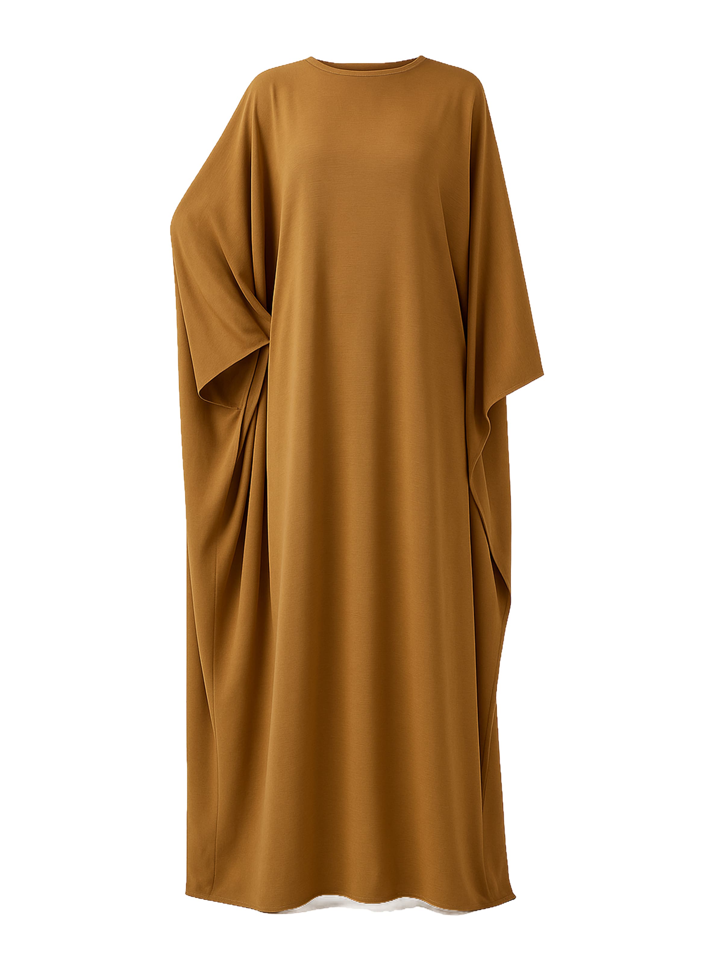 Robe Elara en marron : devant