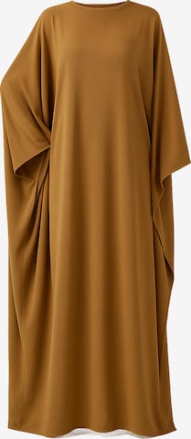 Robe Elara en marron : devant