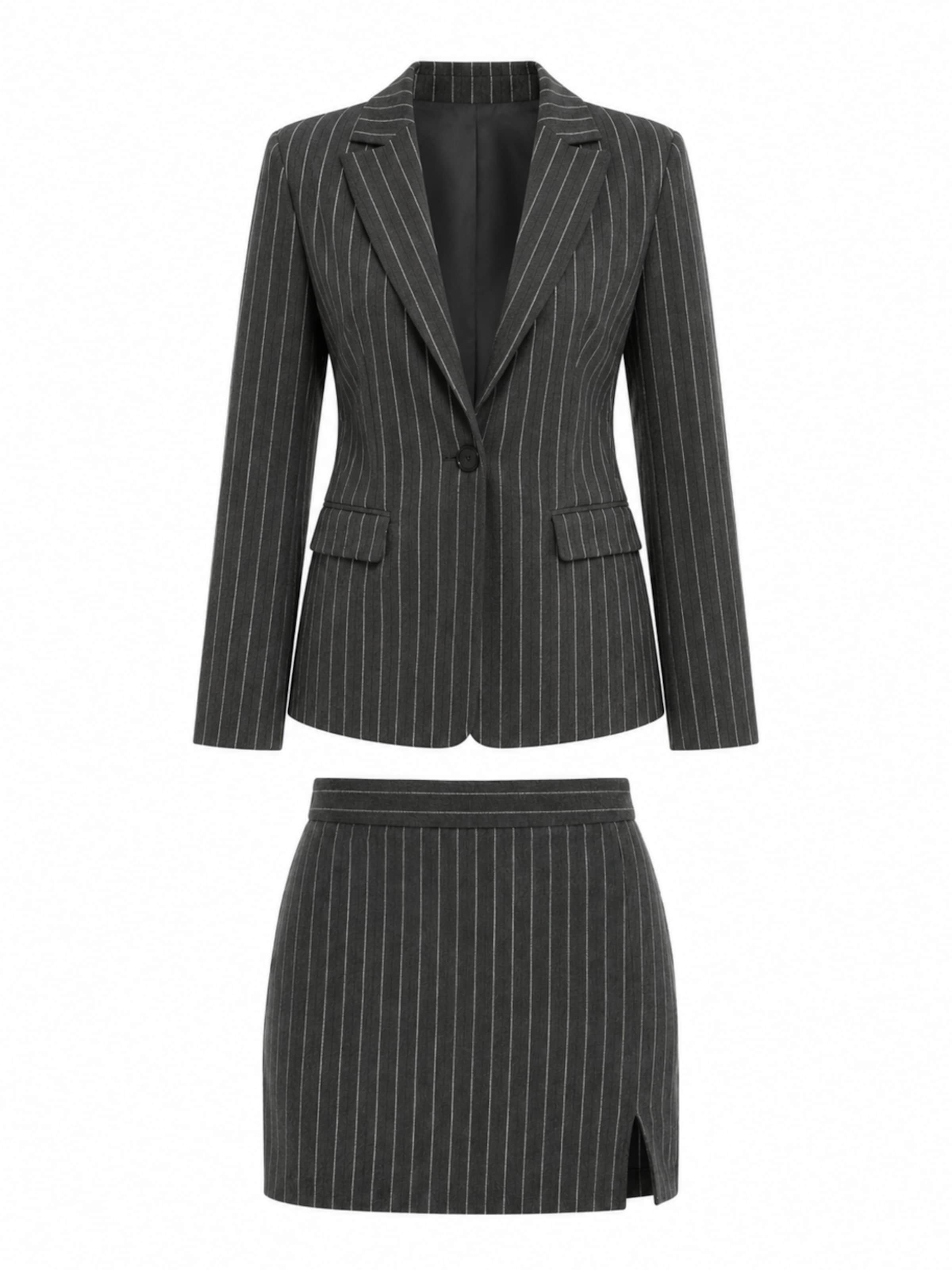 SYLEND Pantsuit 'Berlin' in Grey: front