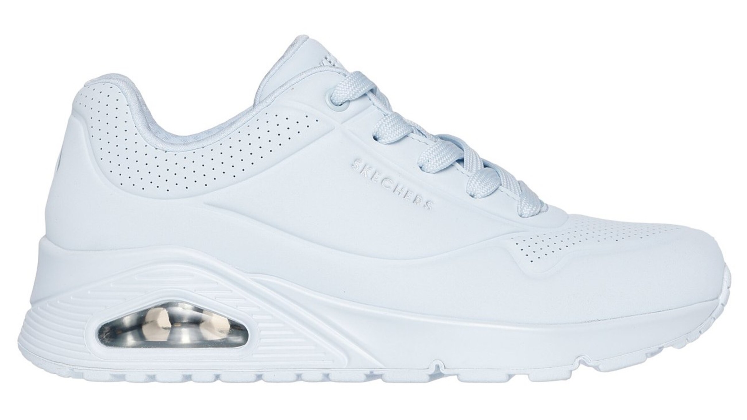 SKECHERS Veterschoen 'Uno Stand On Air' in Blauw