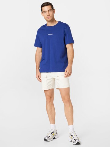 Superdry T-Shirt in Blau