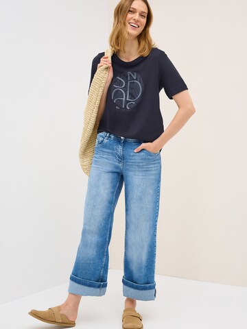 CECIL T-Shirt in Blau