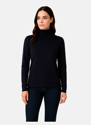 Pull-over CASH-MERE.CH en bleu : devant