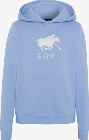 Polo Sylt Sweatshirt in Blue: front