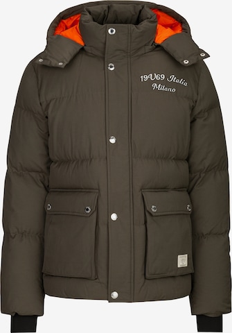Veste d’hiver 'Jacob' 19V69 ITALIA en vert : devant