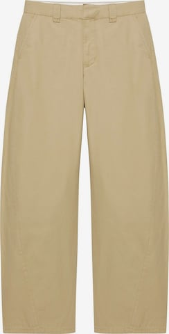Barrel Pantaloni eleganți de la Pull&Bear pe bej: față