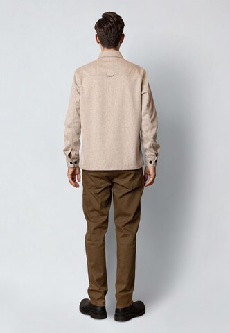 Clean Cut Copenhagen Normální Chino kalhoty 'London Caden' – hnědá