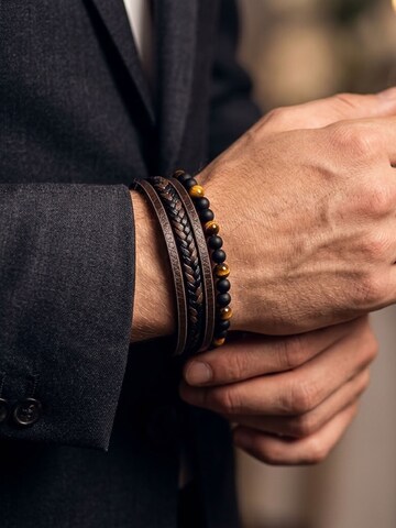 UNIQAL Armband 'FANCY' in Bruin