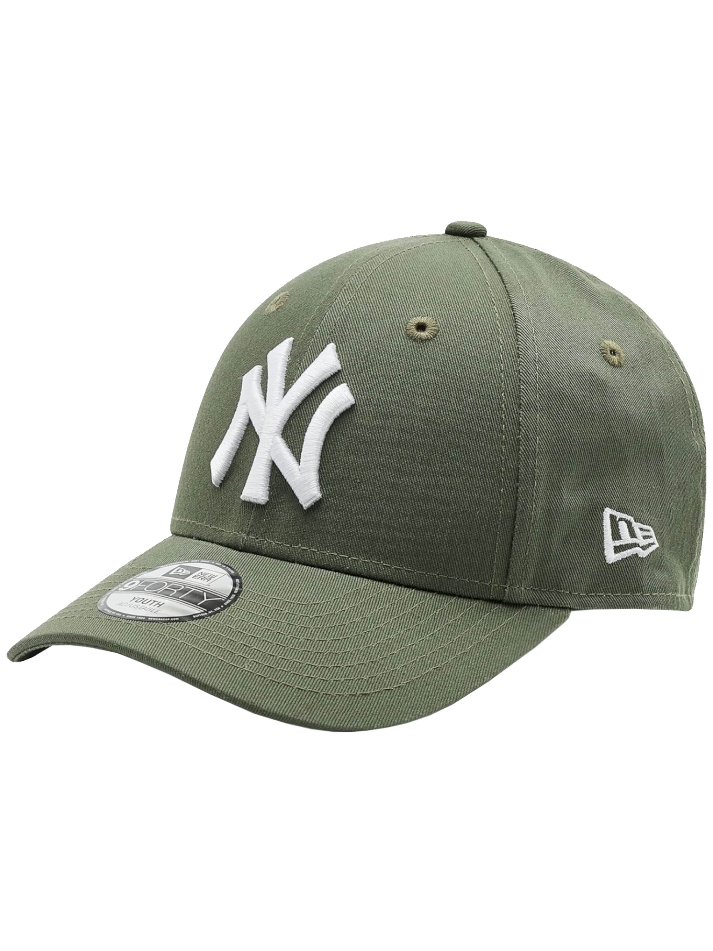 NEW ERA Hut 'New Era 9FORTY Aframe Trucker New York Yankees Kids Cap'‌‌‌‌ in Grün: Vorderseite