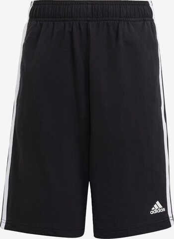 Regular Pantalon de sport 'Essentials 3-Stripes ' ADIDAS SPORTSWEAR en noir : devant