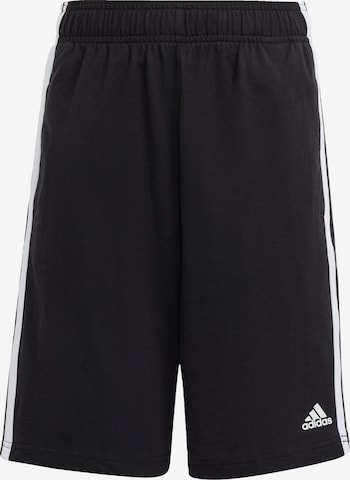 regular Pantaloni sportivi 'Essentials 3-Stripes ' di ADIDAS SPORTSWEAR in nero: frontale