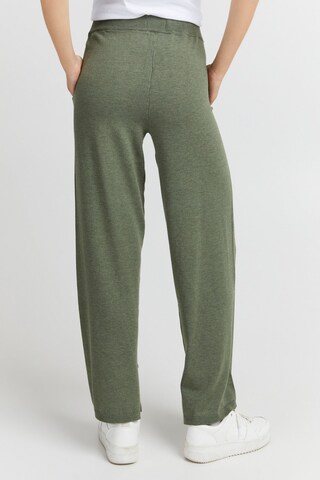 PULZ Jeans Loose fit Trousers 'SARA' in Green
