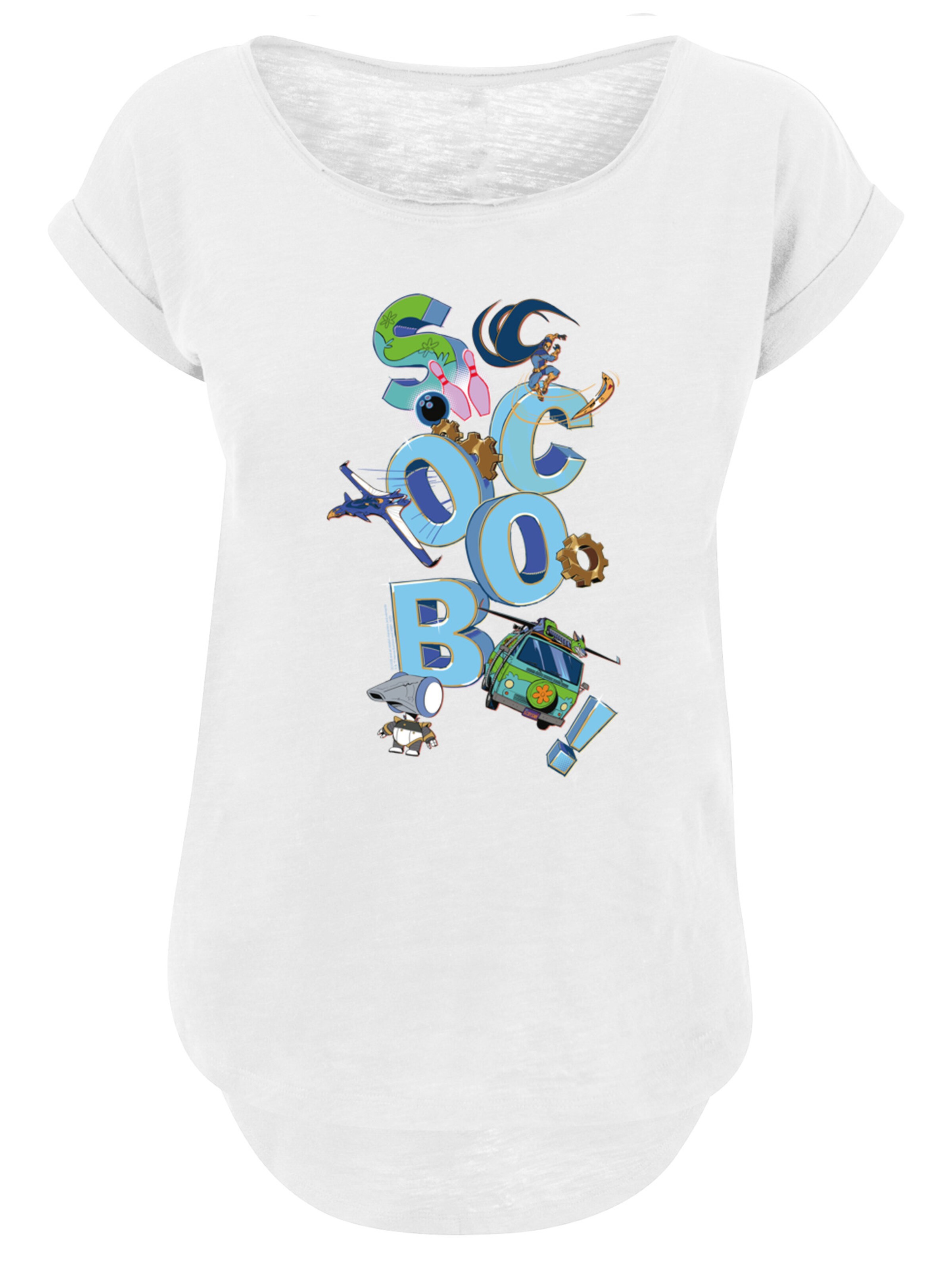 T-shirt F4NT4STIC en blanc : devant