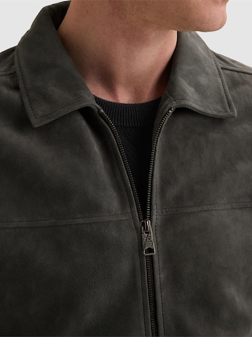 VANGUARD Välikausitakki 'Suede shirt jacket' värissä harmaa