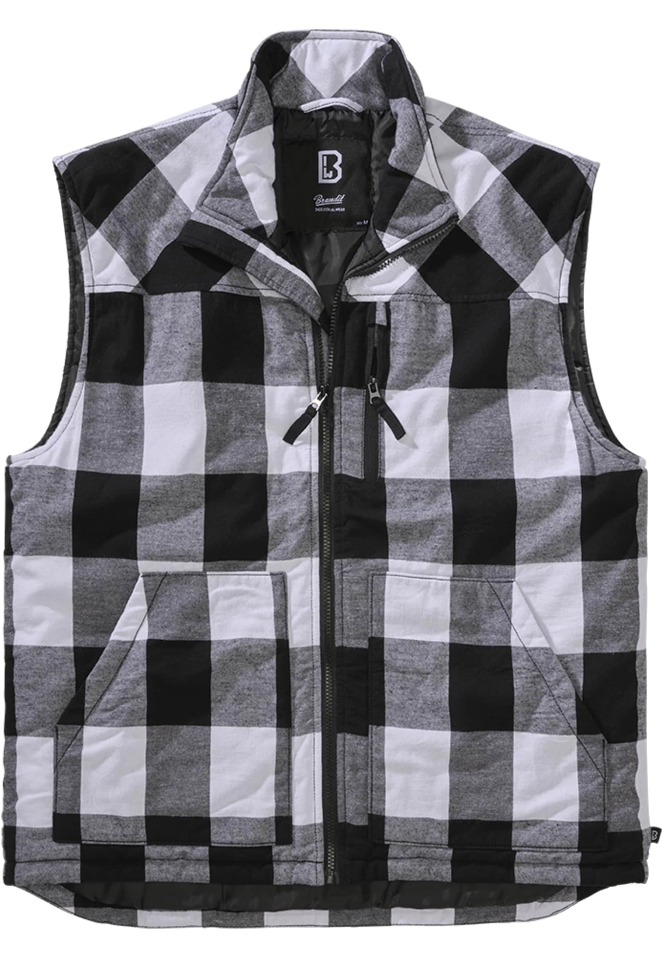 balts Brandit Veste: no priekšpuses