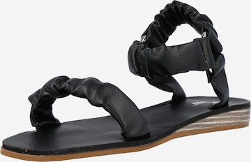 ABOUT YOU Sandal 'Yaren' in Black: front