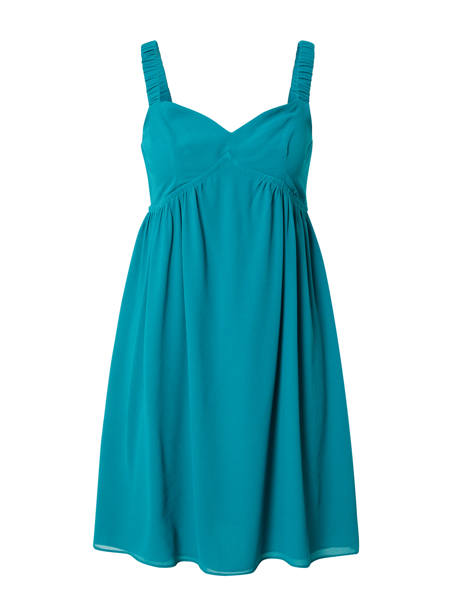 XF7Qu Kobiety NAF NAF Letnia sukienka KMARTHA w kolorze Niebieskim 