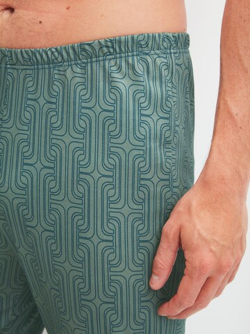 CALIDA Pyjama lang 'Relax Streamline'‌‌‌ in Grün
