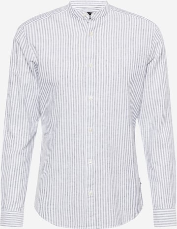 Only & Sons - Ajuste estrecho Camisa 'Caiden' en azul: frente