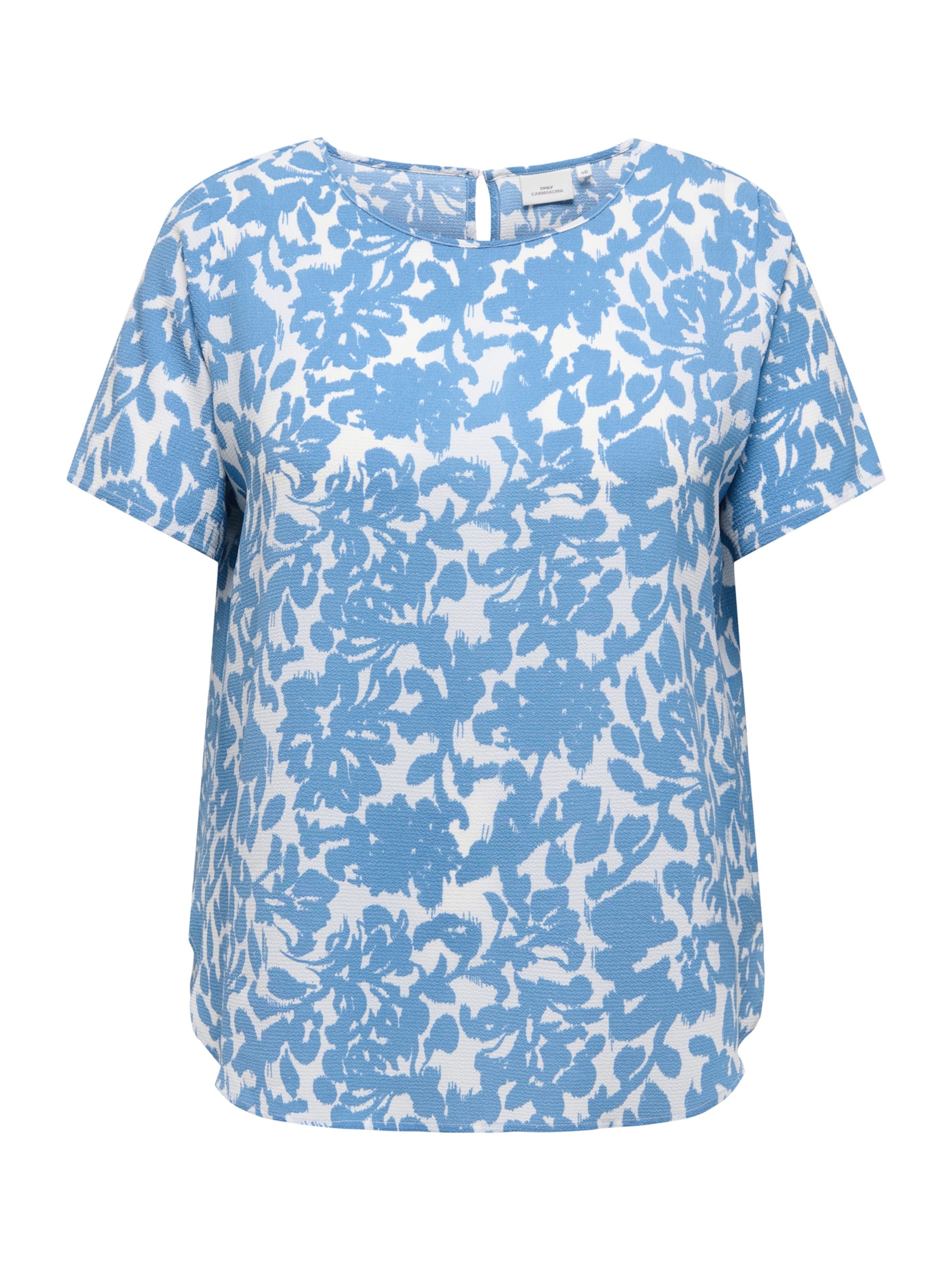 ONLY Carmakoma Bluzka 'CARVICA' w kolorze niebieski: przód