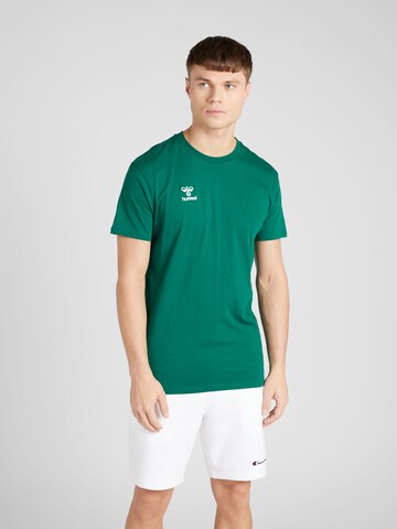 Hummel Koszulka funkcyjna 'GO 2.0' w kolorze zielony: przód
