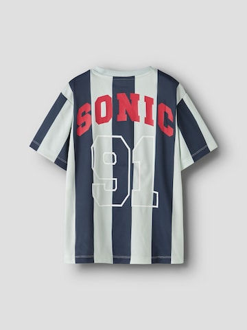 NAME IT Shirt 'Sonic the Hedgehog' in Green
