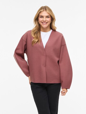 VILA Tussenjas 'VIJuice' in Bruin: voorkant