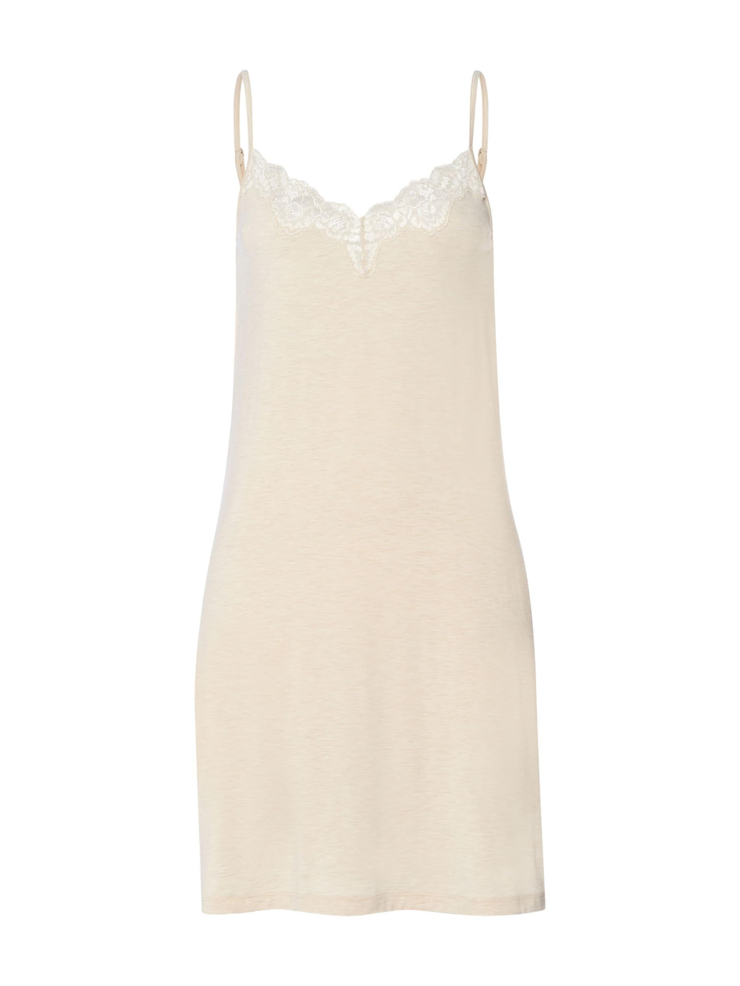 Hanro Nachthemd 'Natural Elegance' in Beige: voorkant
