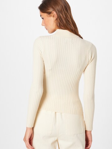 PIECES Pullover 'Crista' in Beige