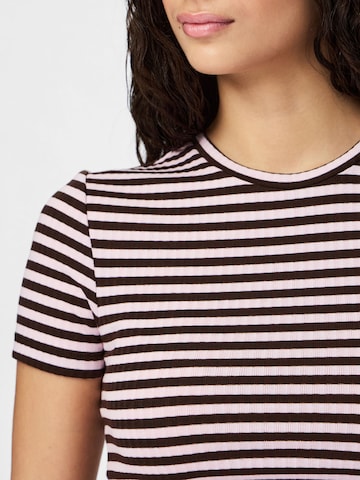 T-shirt 'PCLaya Baby' PIECES en marron