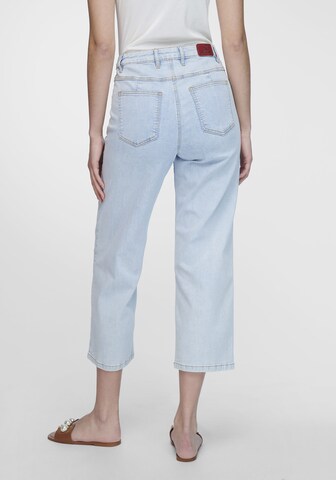 Emilia Lay Wide Leg Jeans in Blau