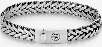 Rebel & Rose Bracelet in Silver: front