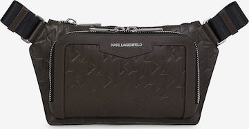 Karl LagerfeldPojasna torbica - smeđa boja: prednji dio