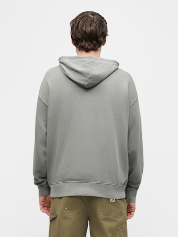 CONVERSE Sweatjacke in Grau