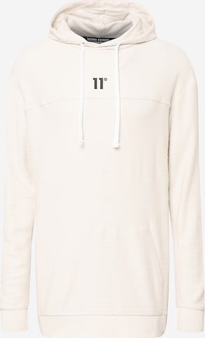 11 Degrees Sweatshirt in Grau: predná strana